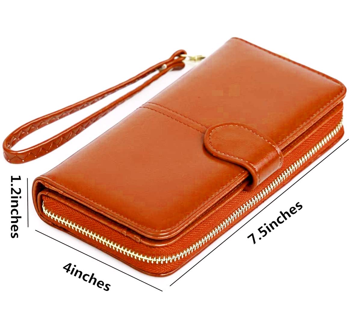 Fashionista Zip-Around Wallet for Women