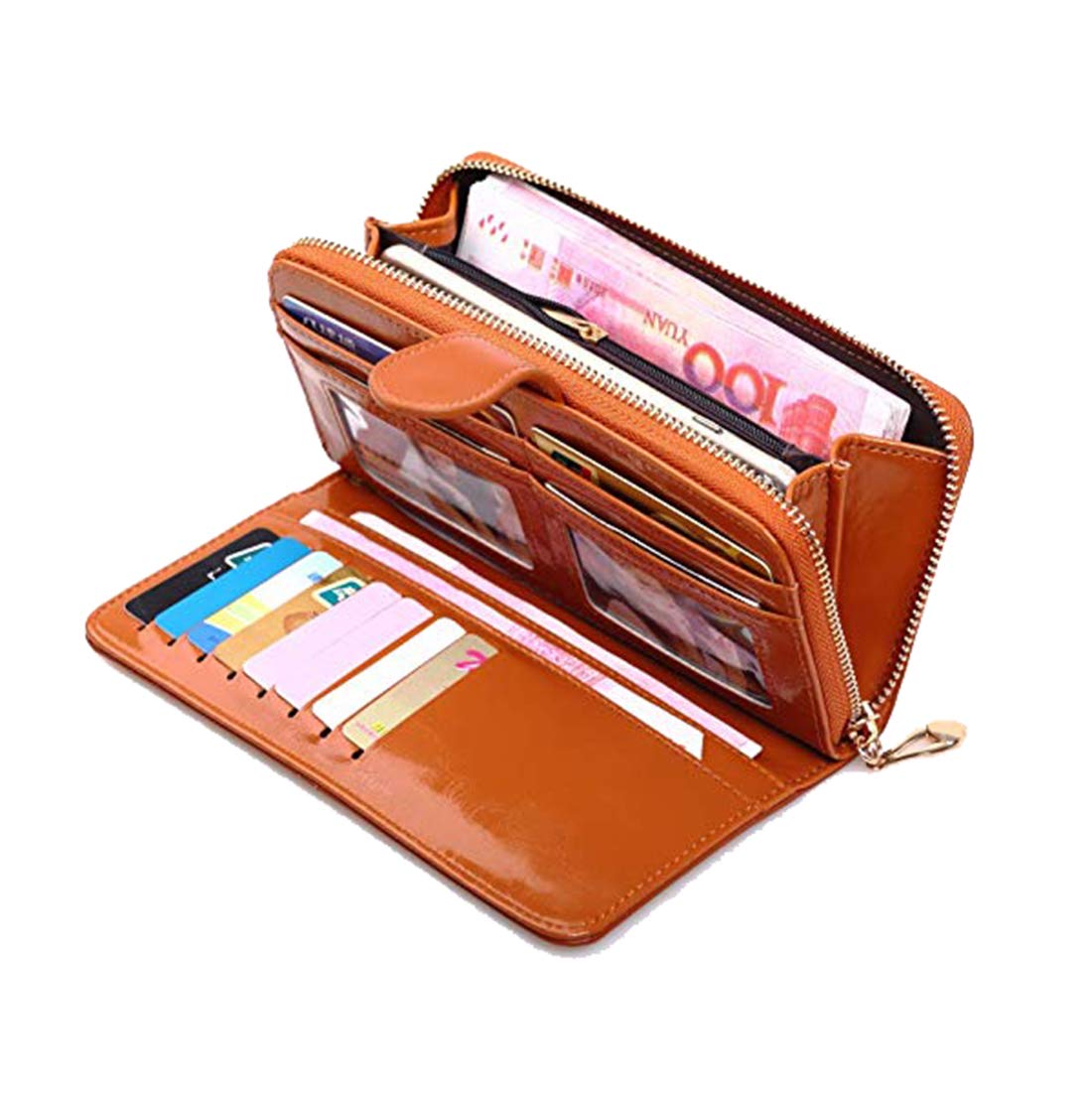 Fashionista Zip-Around Wallet for Women