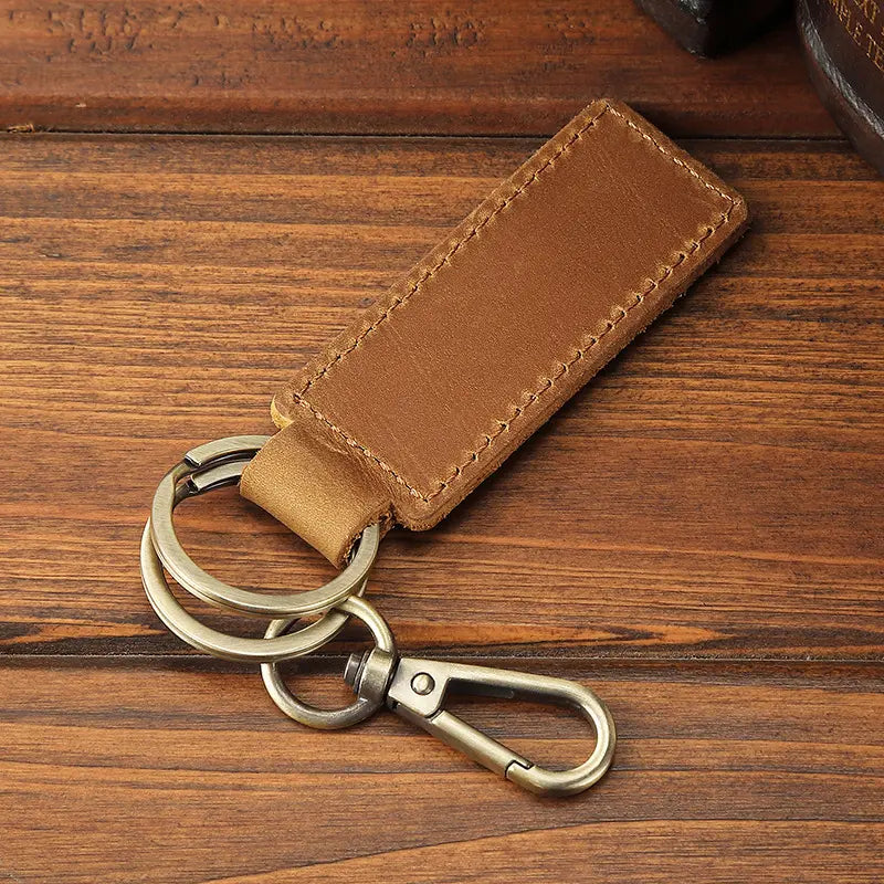 Classic Leather Key Ring