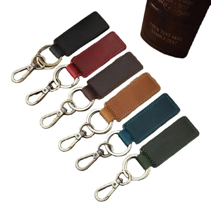 Classic Leather Key Ring