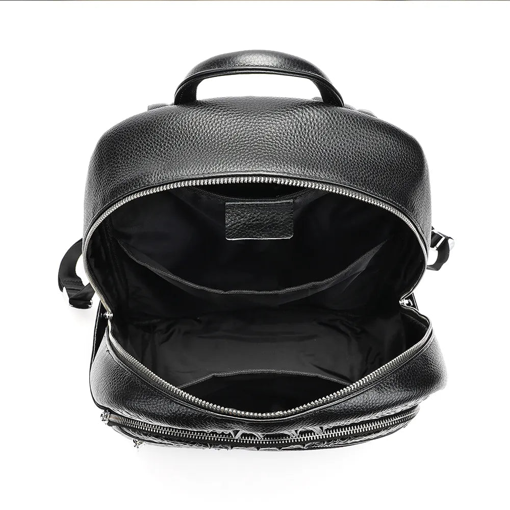 Leather Unisex Backpack