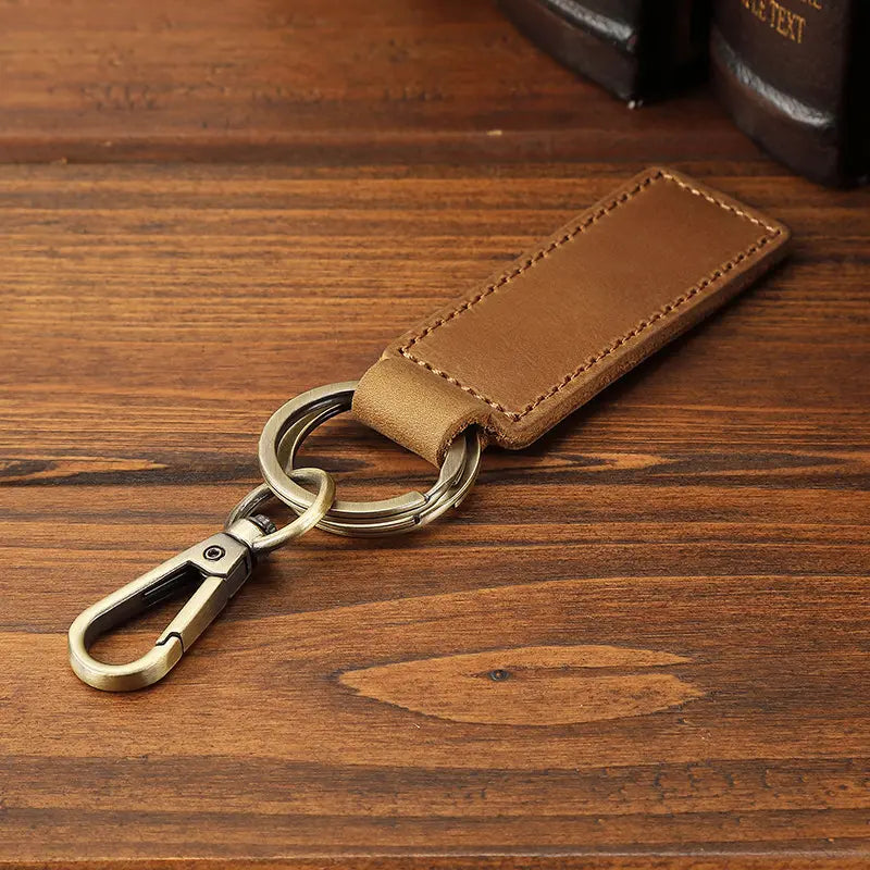 Classic Leather Key Ring