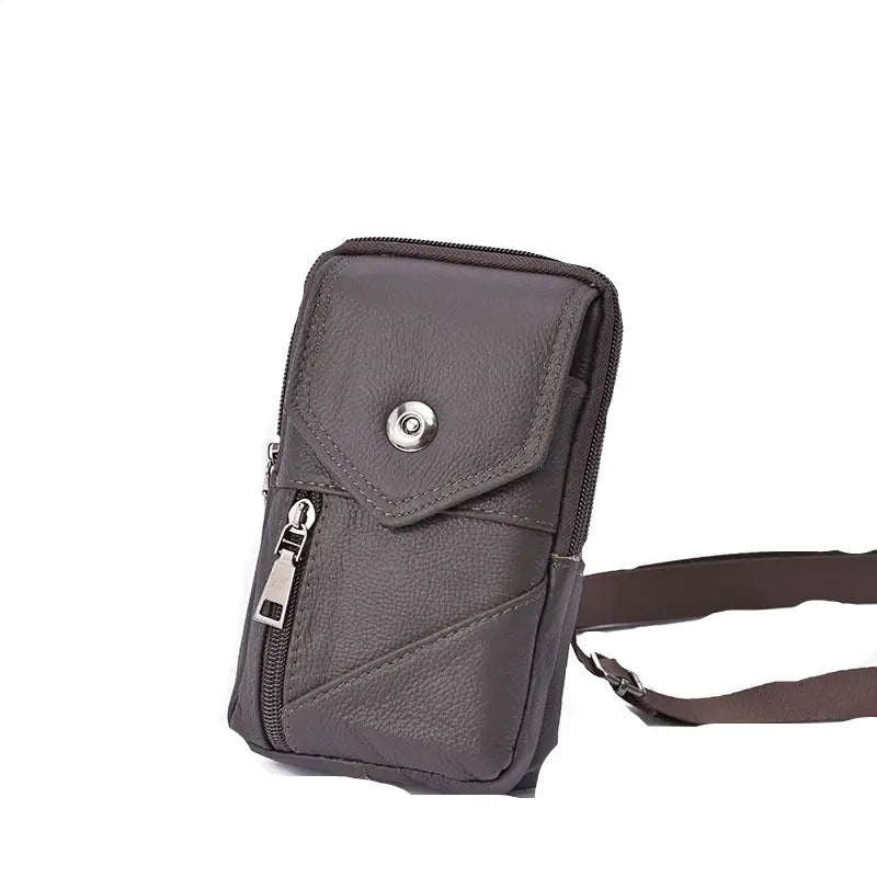 Commuter Leather Belt Bag