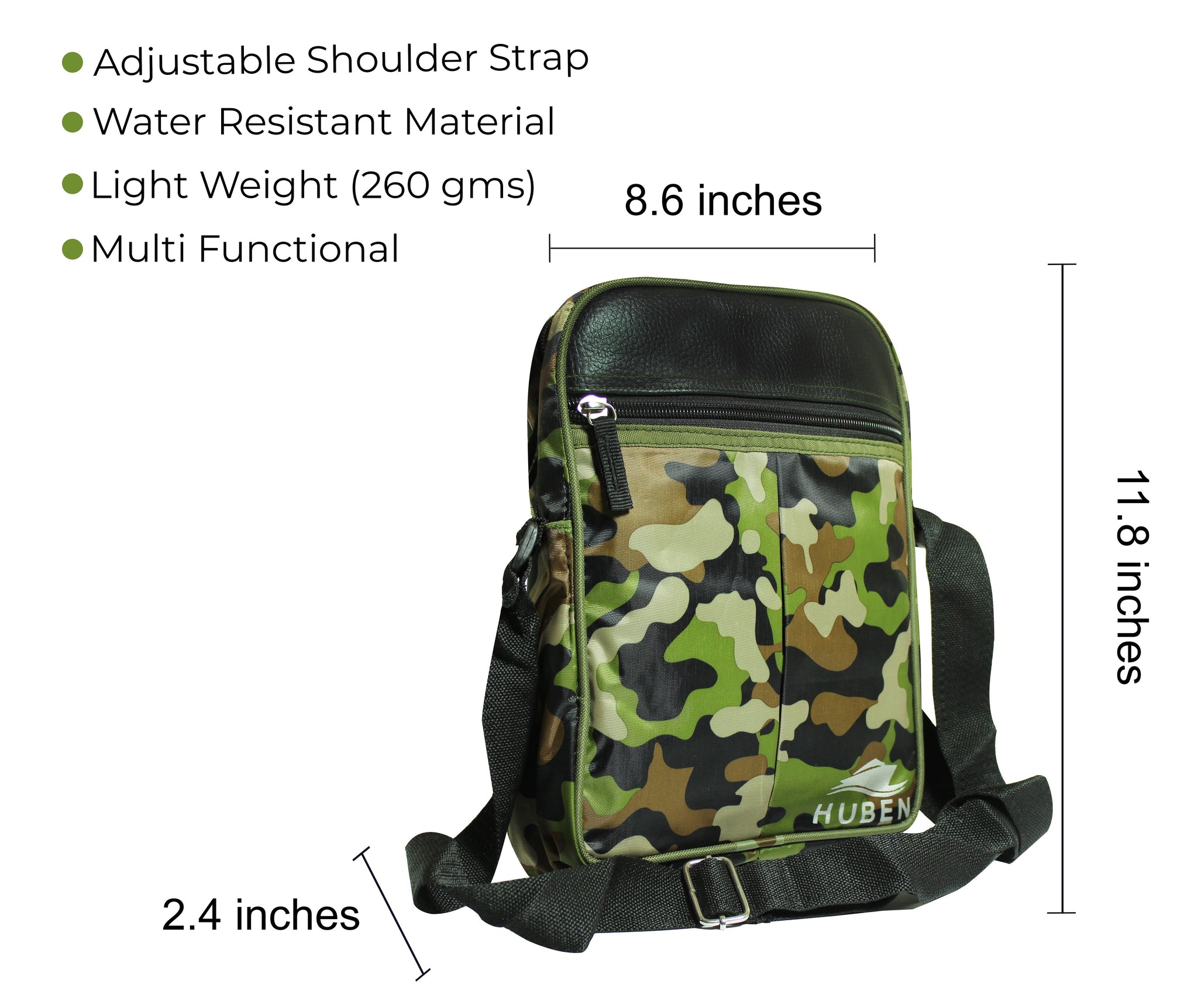 Camouflage Unisex Messenger Traveler Sling Bag