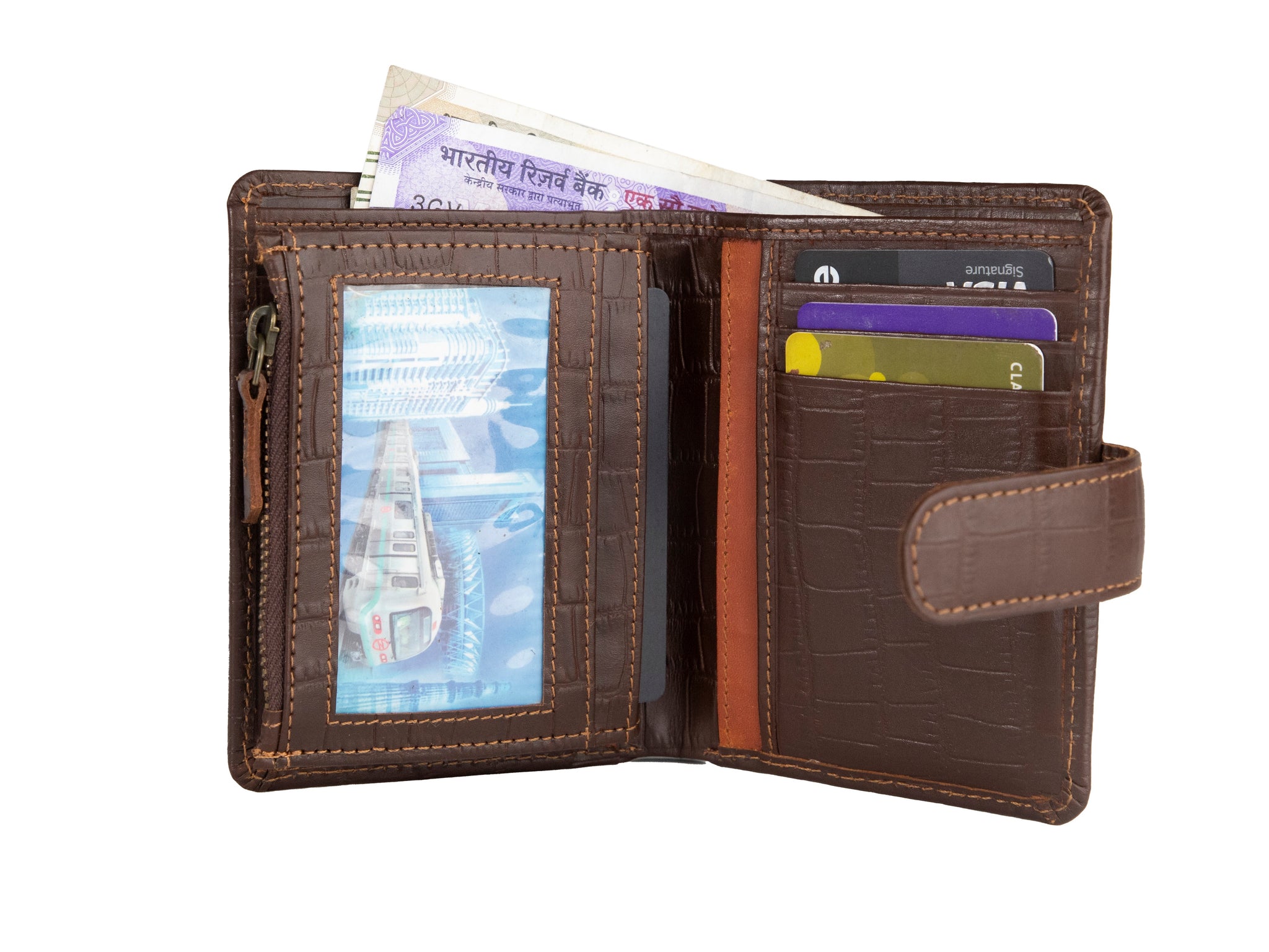 ROMA Premium Leather Wallet with RFID Protection