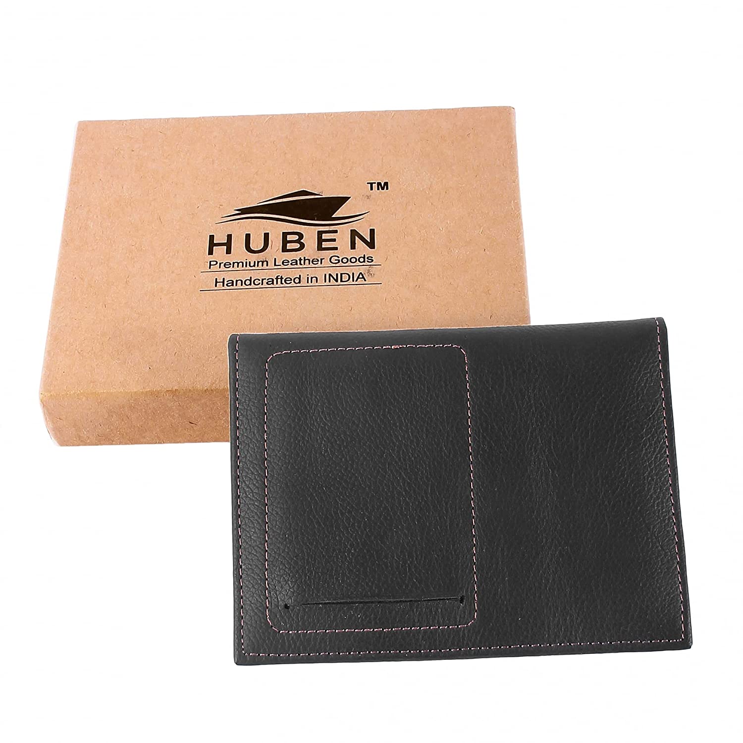 RFID Travel Passport Holder Wallet (Carbon Black Edition)