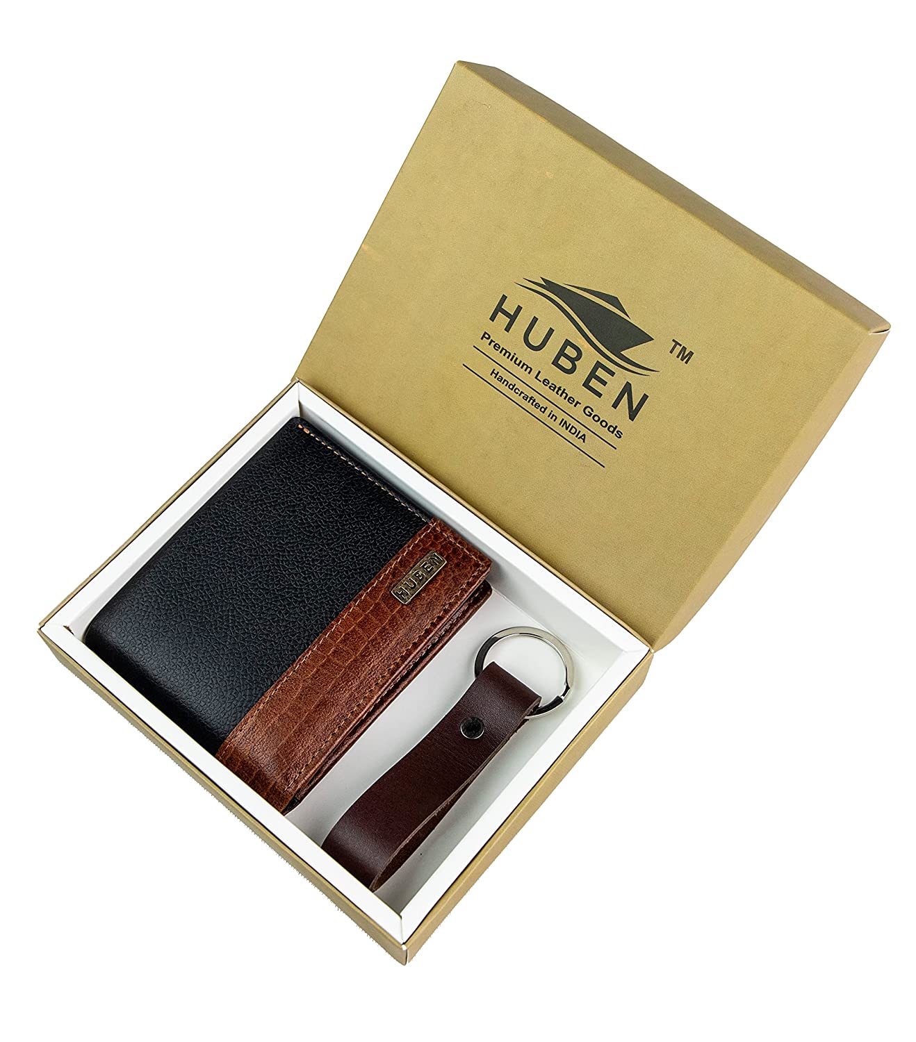 Amazon.com: Wood Gift Box Set, Brown Leather Wallet & Gift Box, Rustic  Wedding Gift, Small Gift Box. Groomsmen Gift : Handmade Products