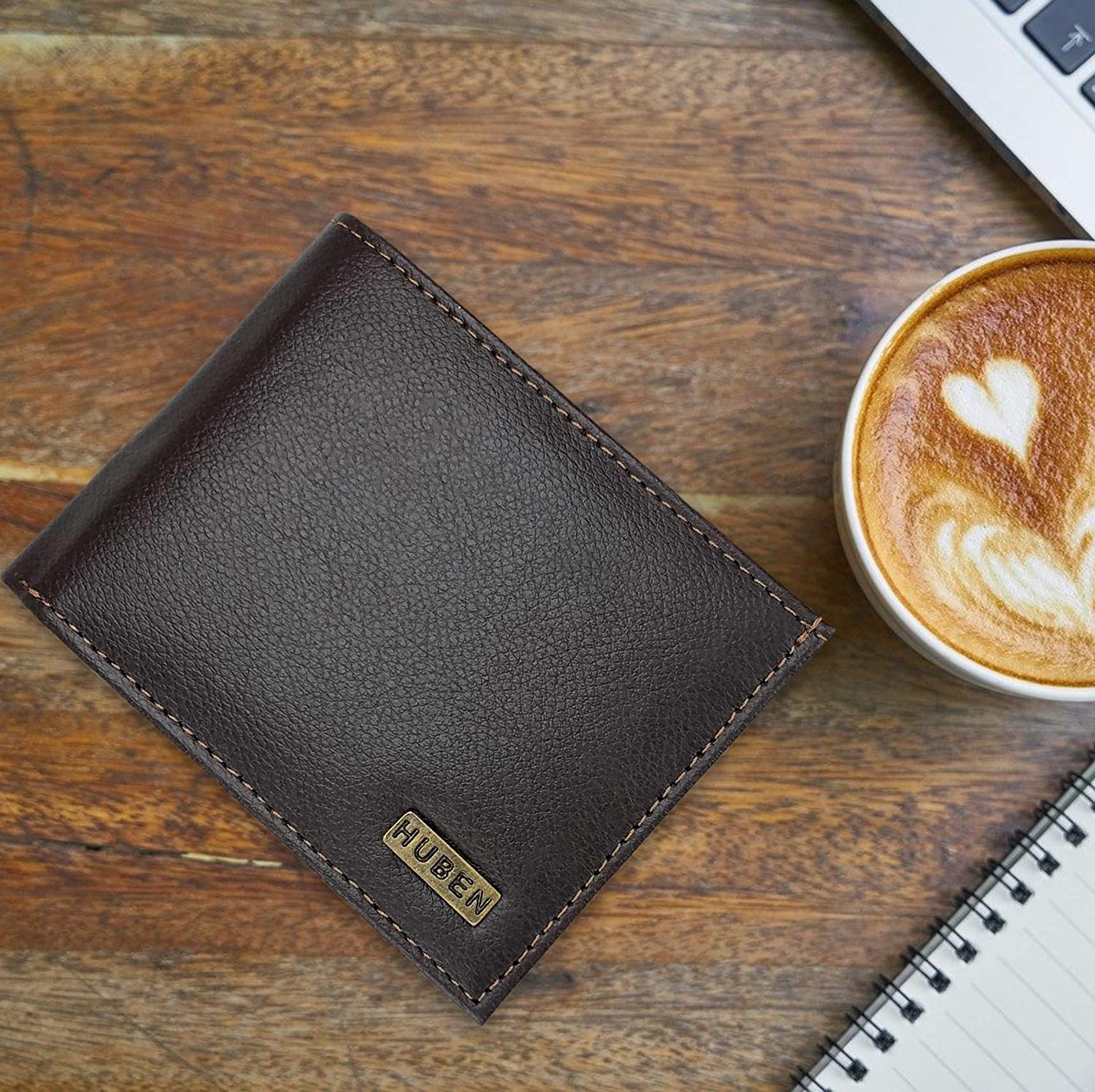 HUBEN® Classic Bi Fold Featherweight Wallet